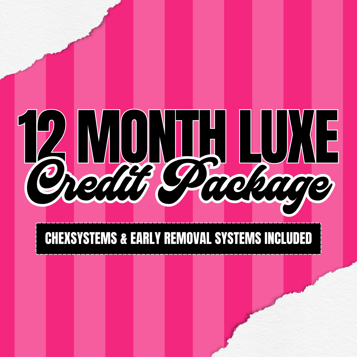 12 Month Luxe Credit Package